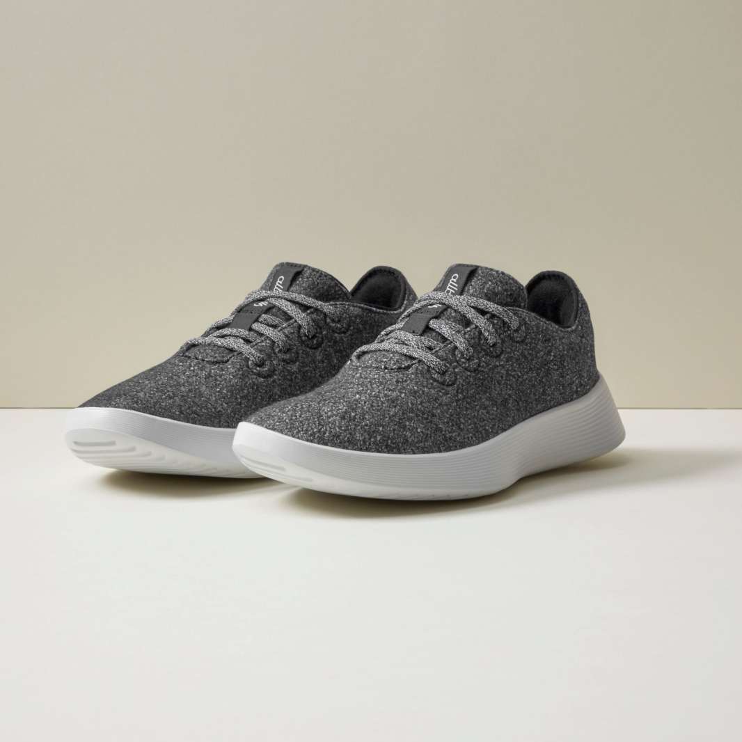 Allbirds Wool Runners Go Dark Grey (Light Grey Sole) – Khazanay