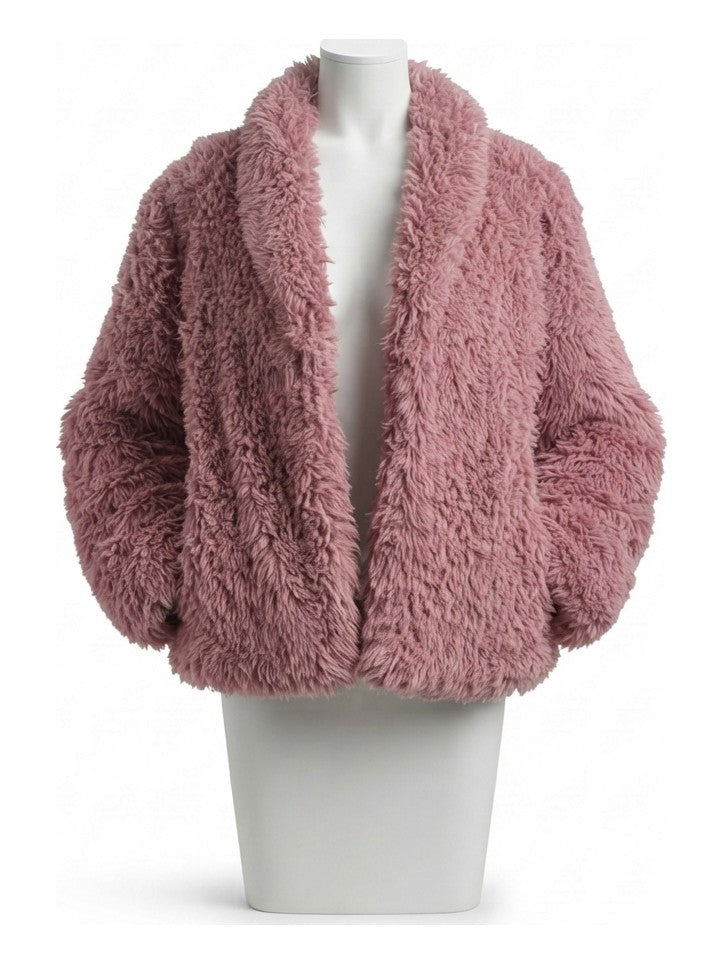 Preloved Aeropostale women's fleece jacket, size M, on a mannequin