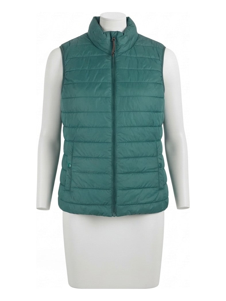 Preloved Goodfellow women's gilet / vest, size L, on a mannequin