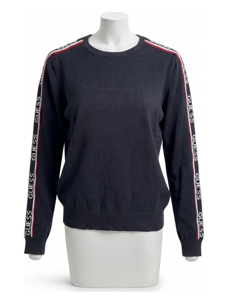 Preloved Guess women's sweater, size L, on a mannequin