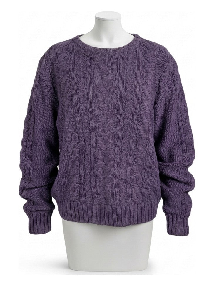 Preloved L L Bean women's sweater, size XL, on a mannequin