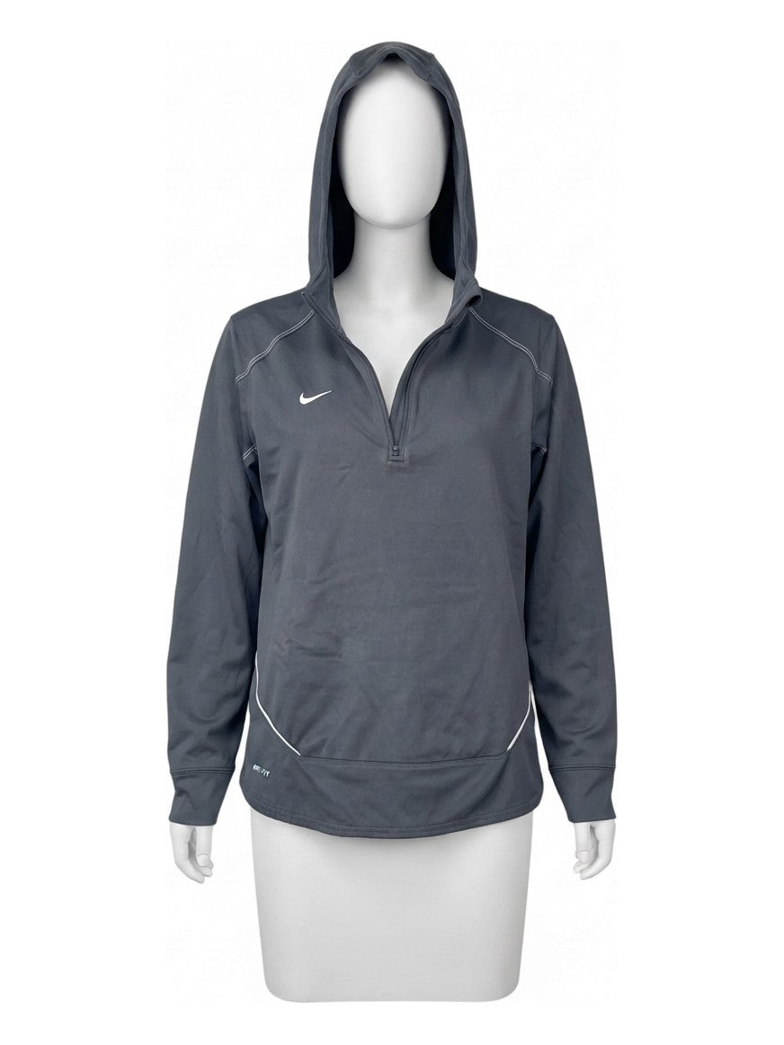 Preloved Nike women's sports hoodie, size M, on a mannequin