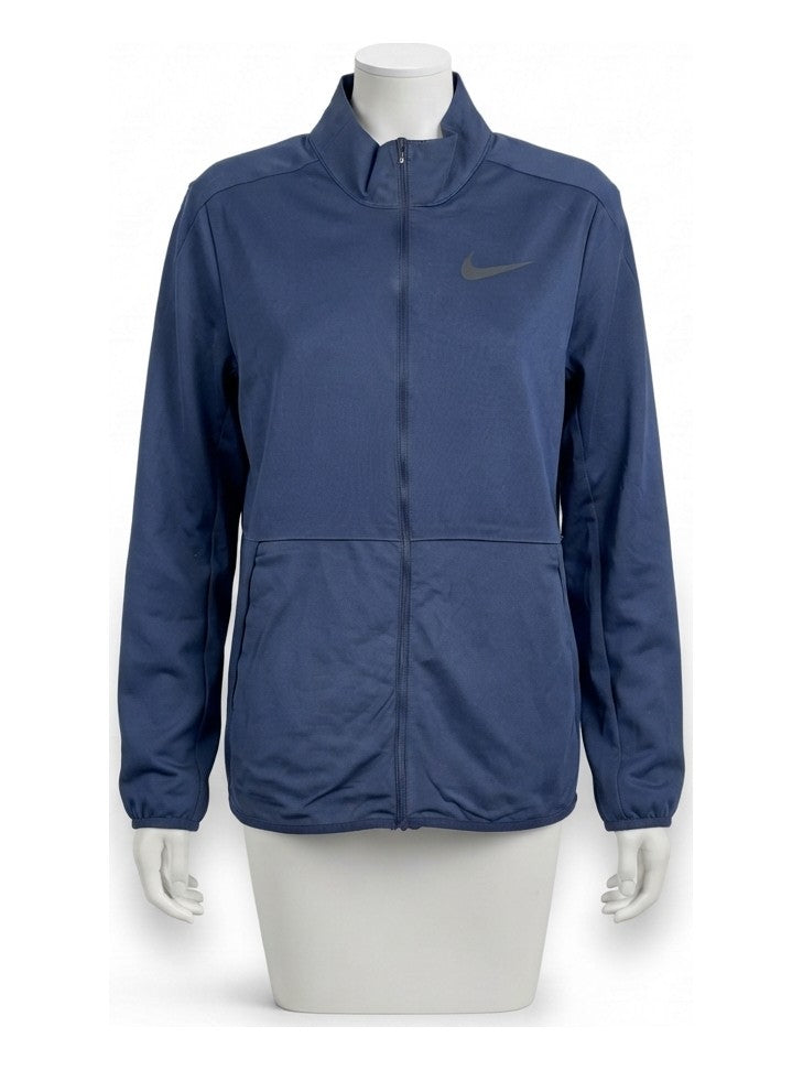 Preloved Nike women's sports zip-up, size M, on a mannequin