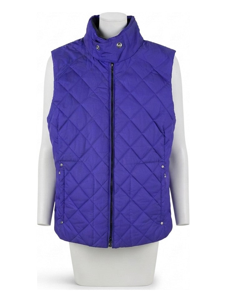 Preloved Ralph Lauren women's gilet / vest, size L, on a mannequin