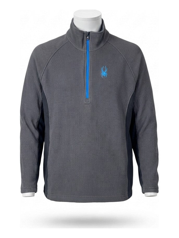 Preloved Spyder men's sports zip-up, size L, on a mannequin