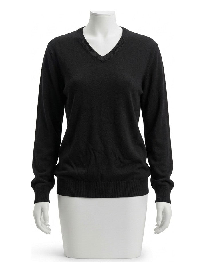 Preloved St. john's bay women's sweater, size L, on a mannequin