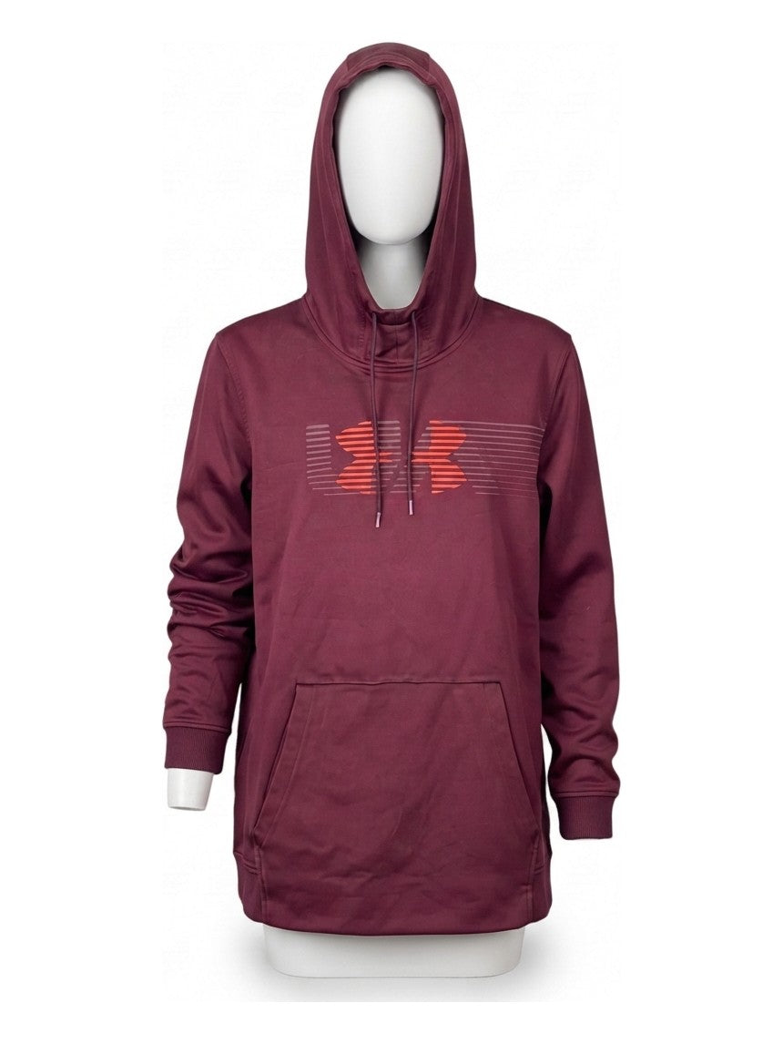 Preloved Under Armour women's sports hoodie, size M, on a mannequin
