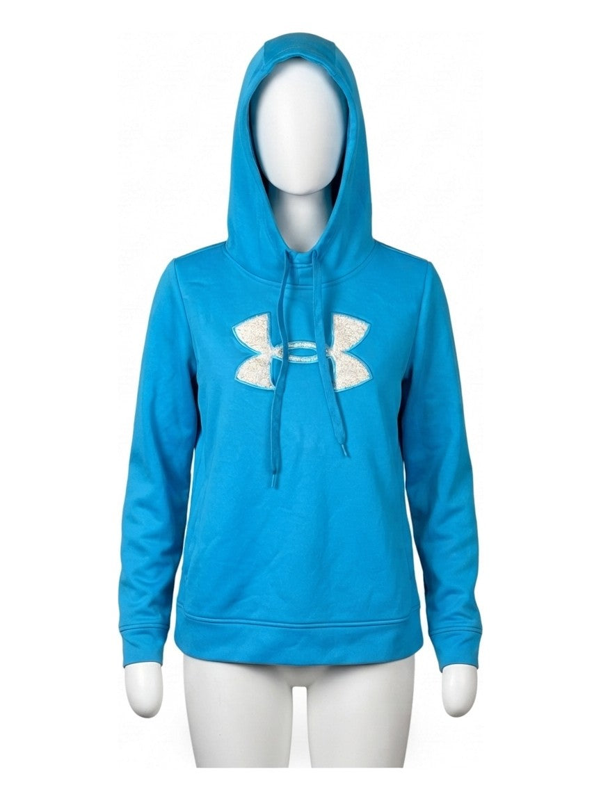 Preloved Under Armour women's sports hoodie, size S, on a mannequin