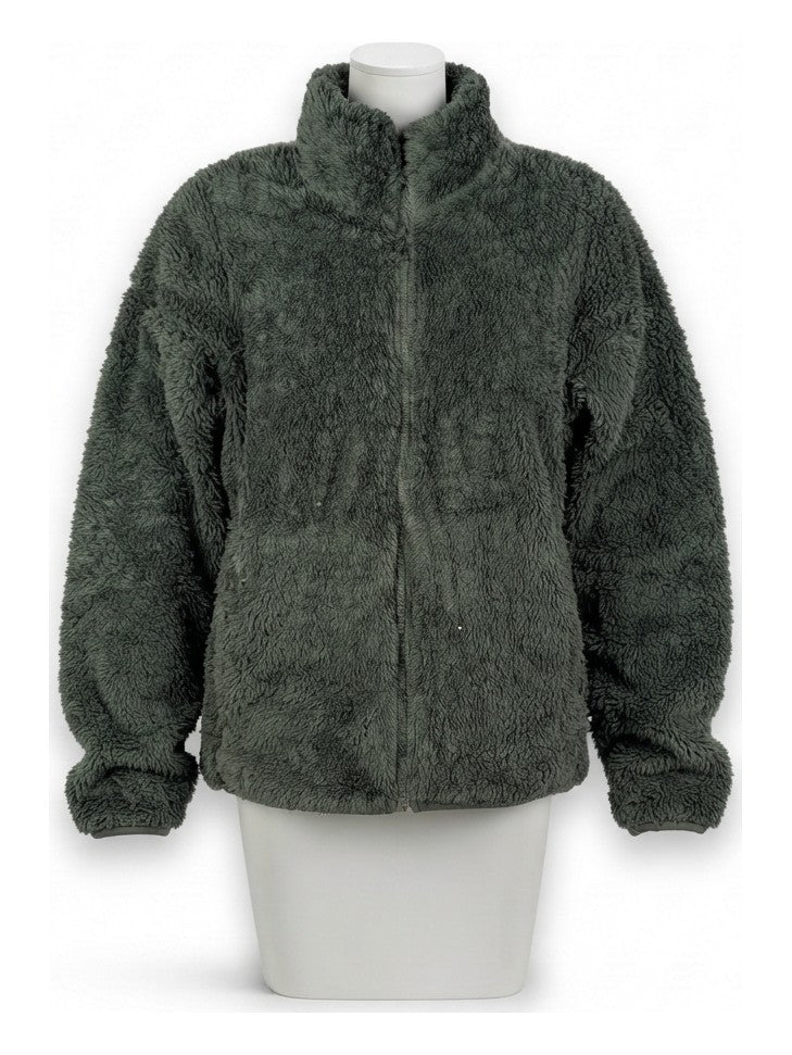Preloved Uniqlo women's fleece jacket, size XS, on a mannequin