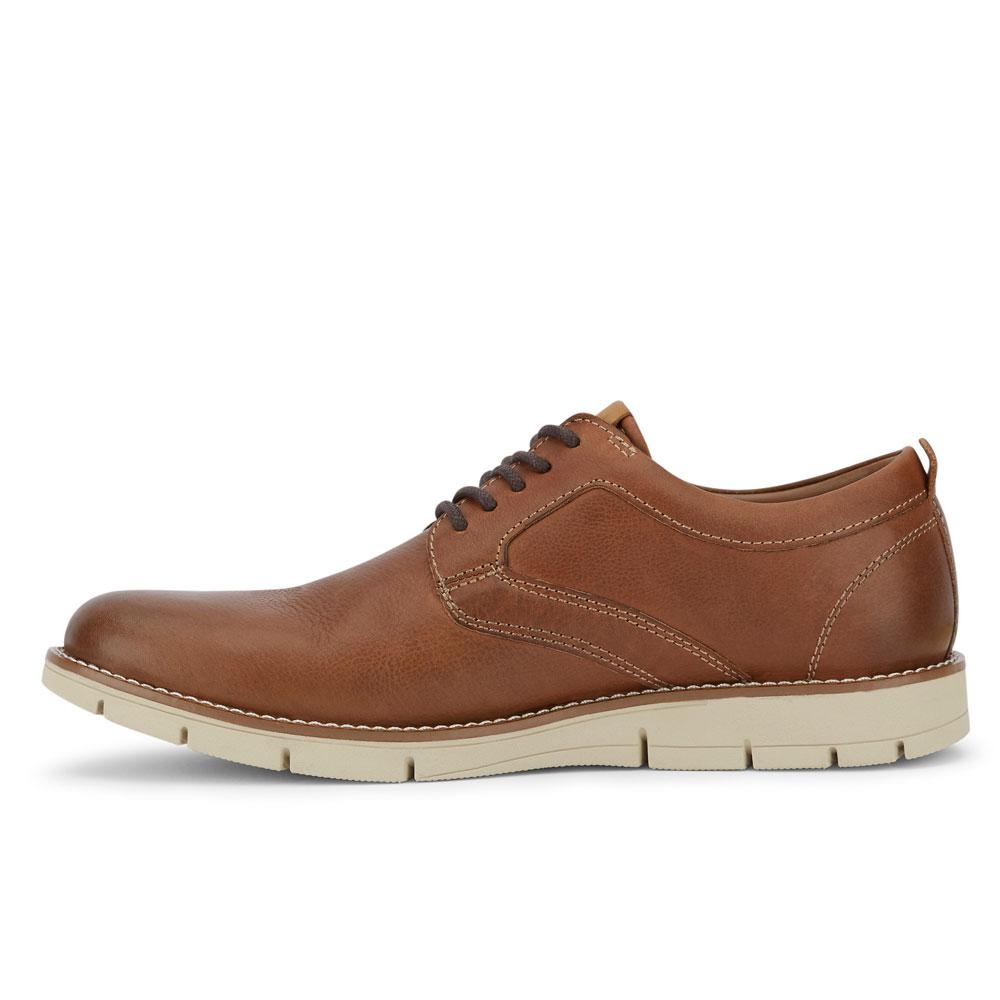 Dockers Nathan Dress/Casual Oxford Leather Shoe (Saddle Tan