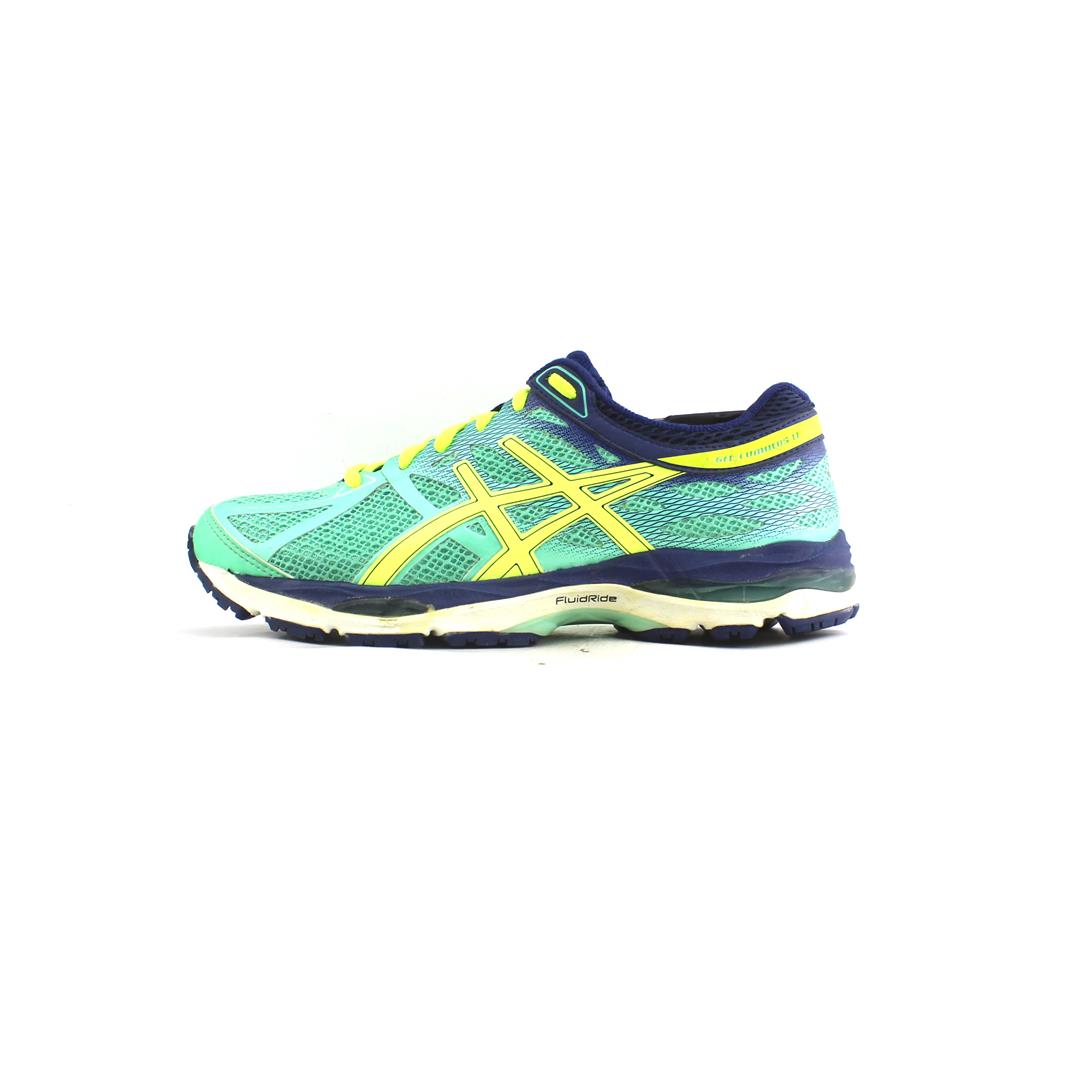 Athletic Sneakers Asics Gel Cumulus 17 Mens Green Asics Gel