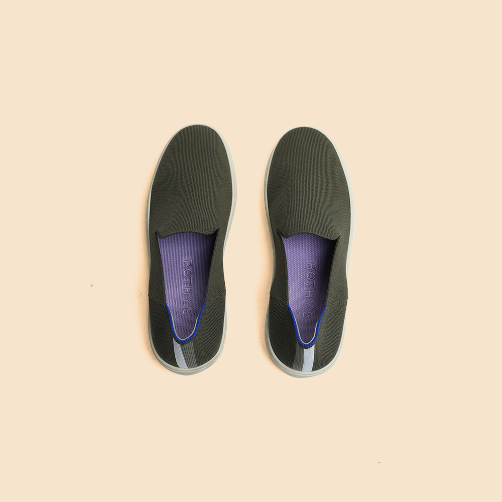 Rothy - Women - Slip On Sneaker - Green – Khazanay