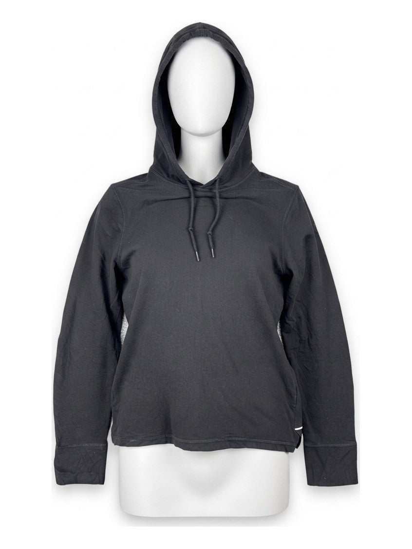 Preloved 2(x)ist women's hoodie, size S, on a mannequin
