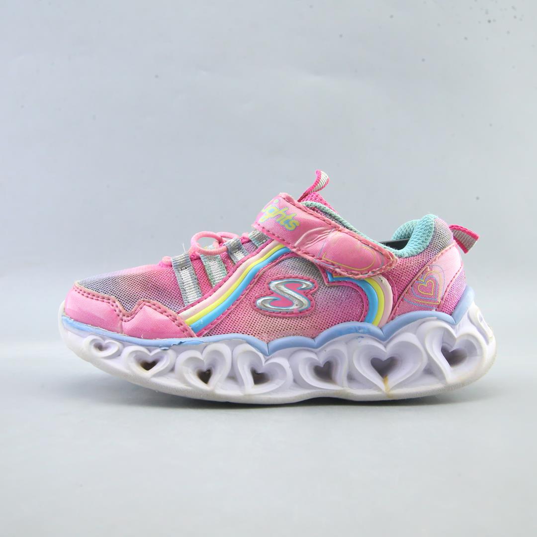 SKECHERS HEART LIGHTS - RAINBOW