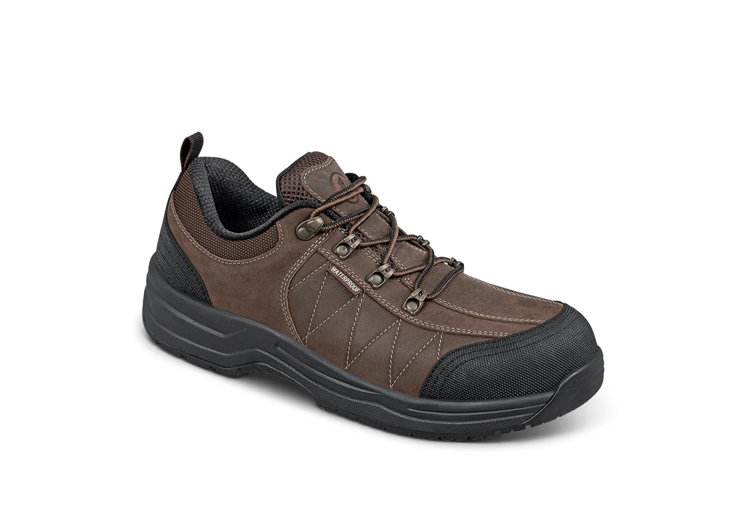 Orthofeet - Men-  Dolomite Work Shoes - Brown