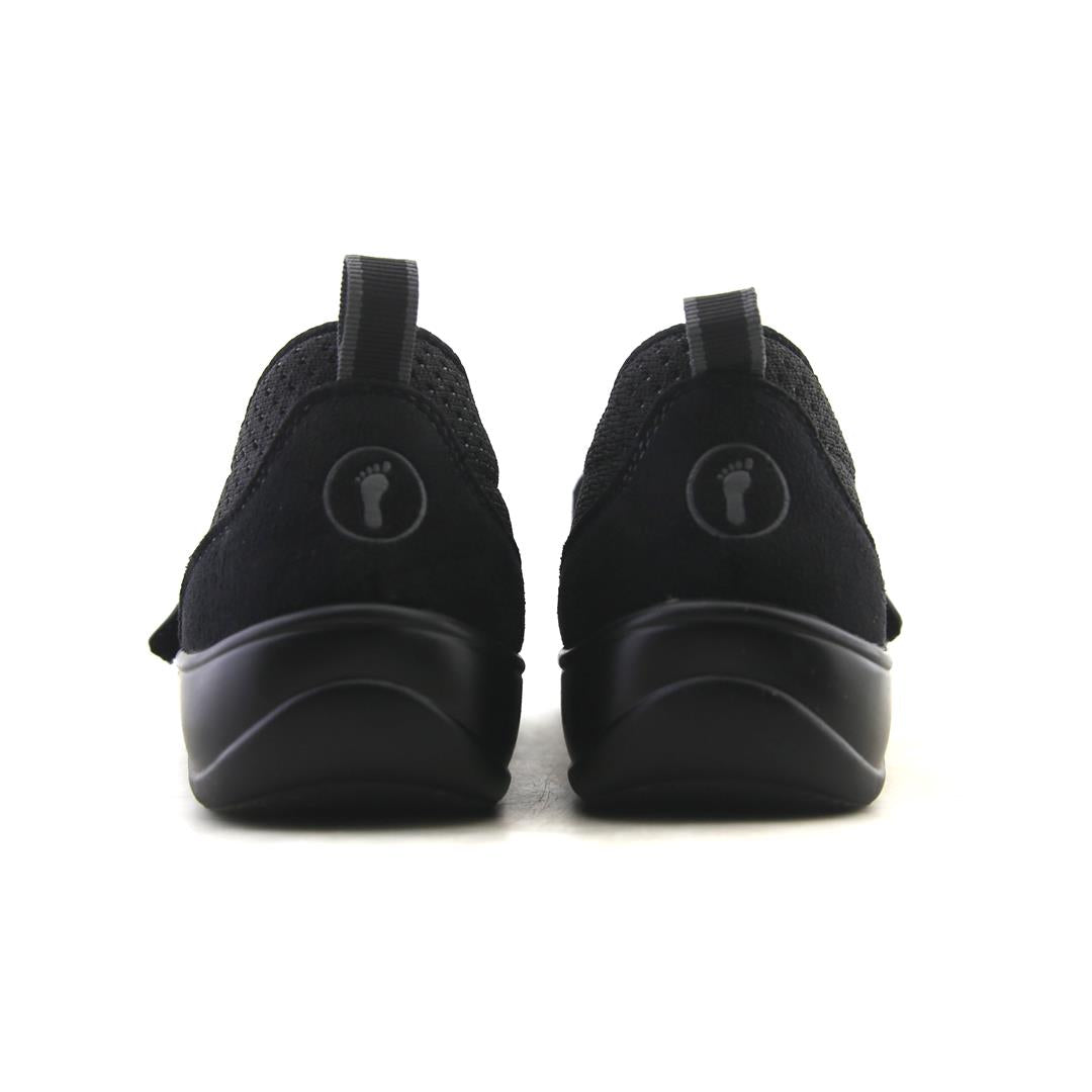 Orthofeet Women Quincy Stretch - Black (EX)