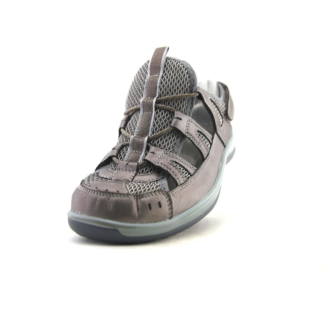 Orthofeet Women Verona Heel Strap - Pewter (EX)
