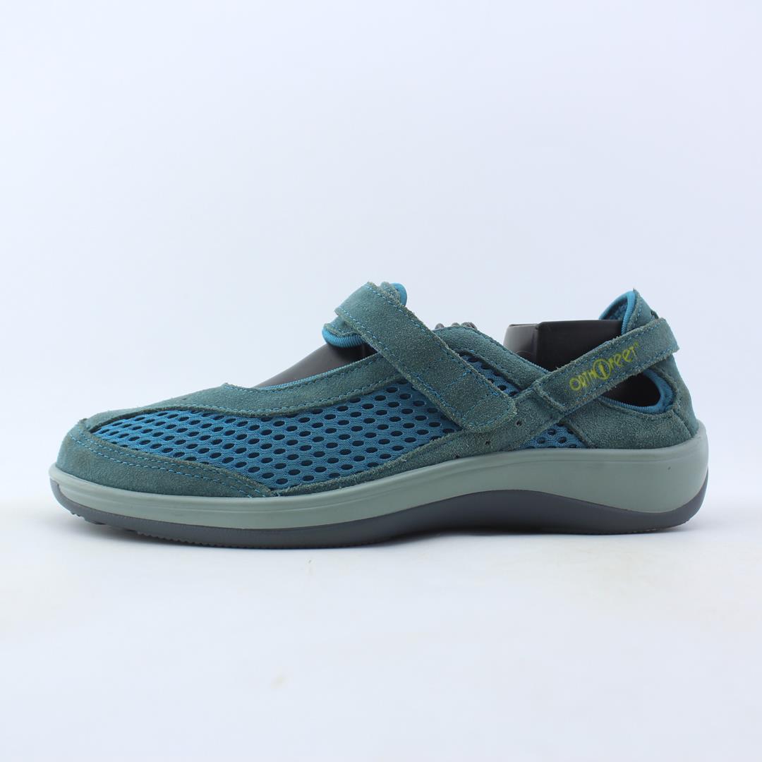 Orthofeet Women Sanibel Heel Strap - Blue (EX)