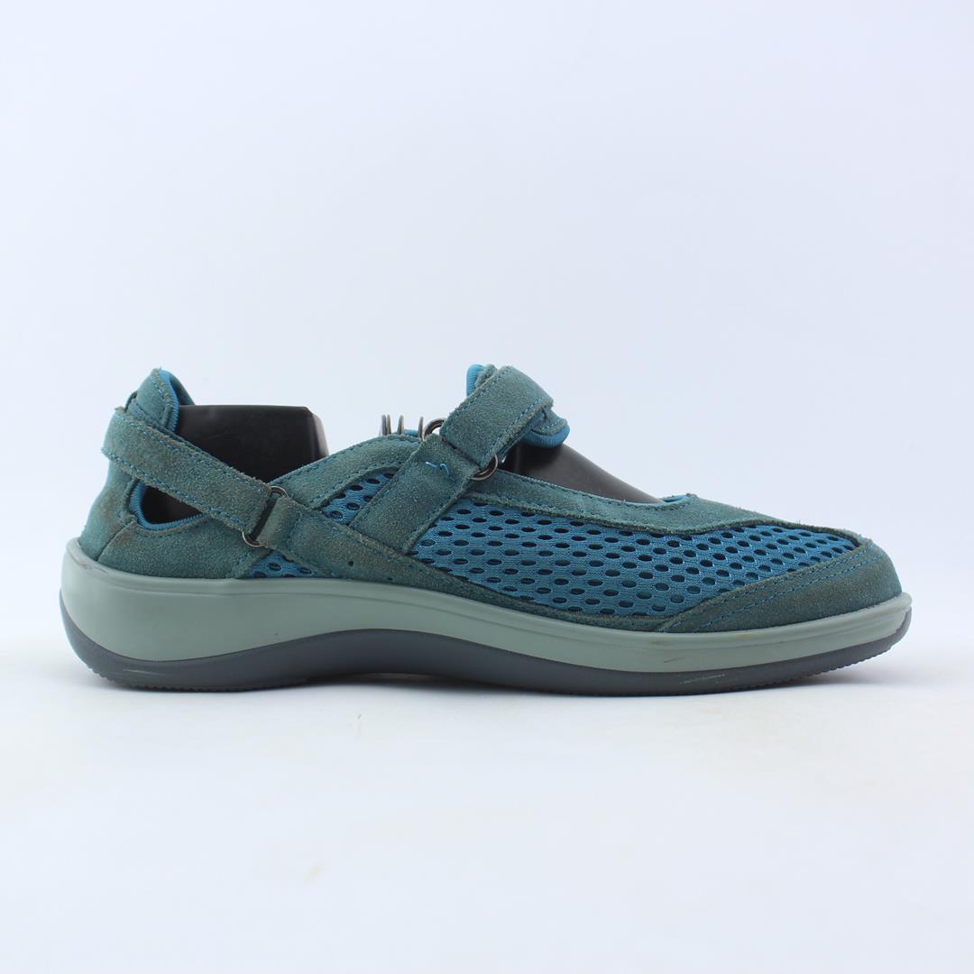 Orthofeet Women Sanibel Heel Strap - Blue (EX)
