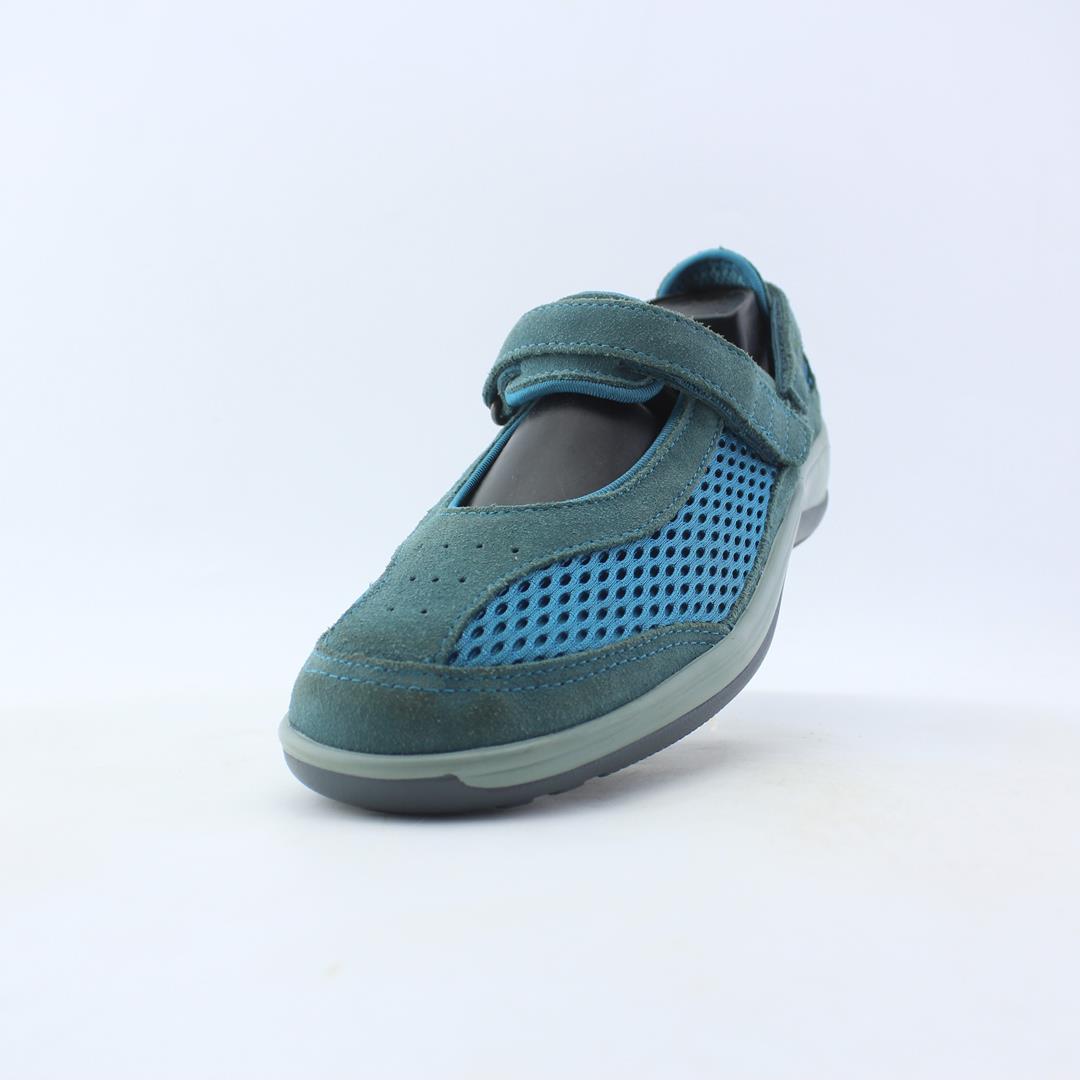 Orthofeet Women Sanibel Heel Strap - Blue (EX)