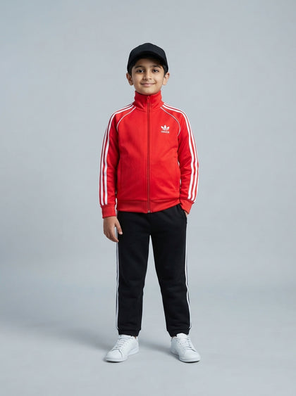 Adidas Sports Zip-up — Kids Boys