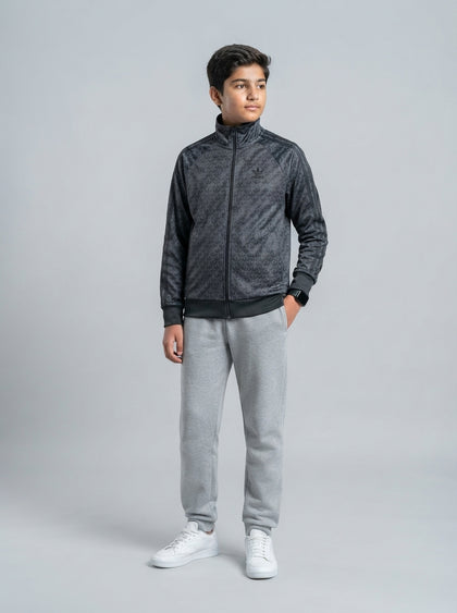 Adidas Sports Zip-up — Teen Boys