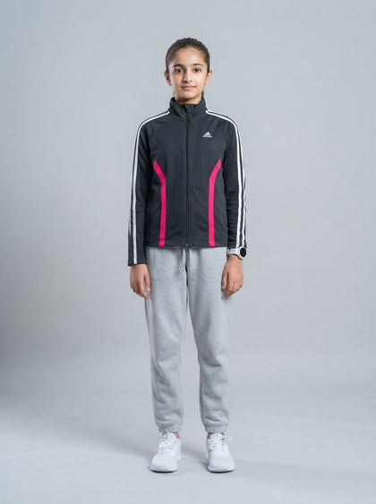 Adidas Sports Zip-up — Teen Girls