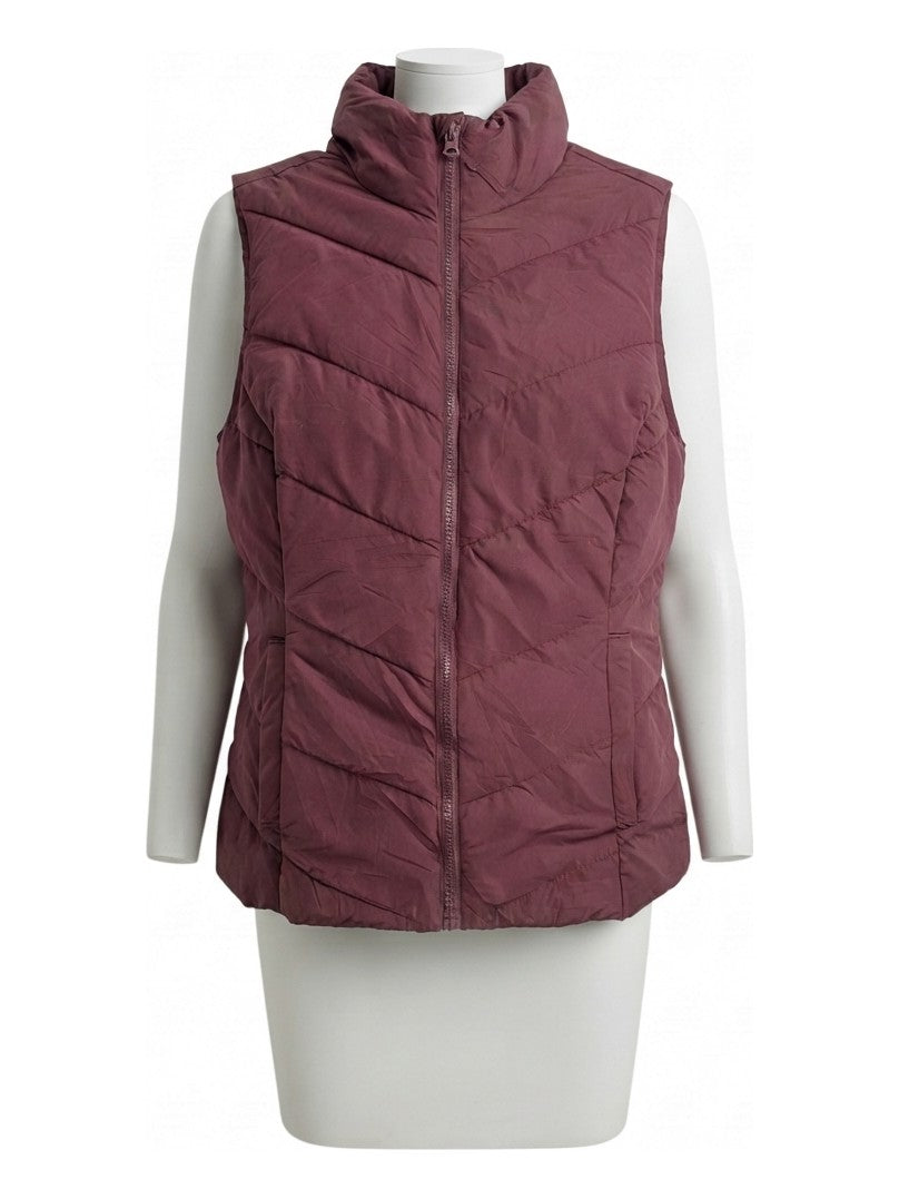 Preloved Aeropostale women's gilet / vest, size S, on a mannequin
