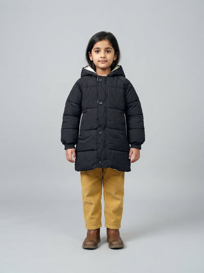 American Brand Puffer Jacket — Toddler Girls