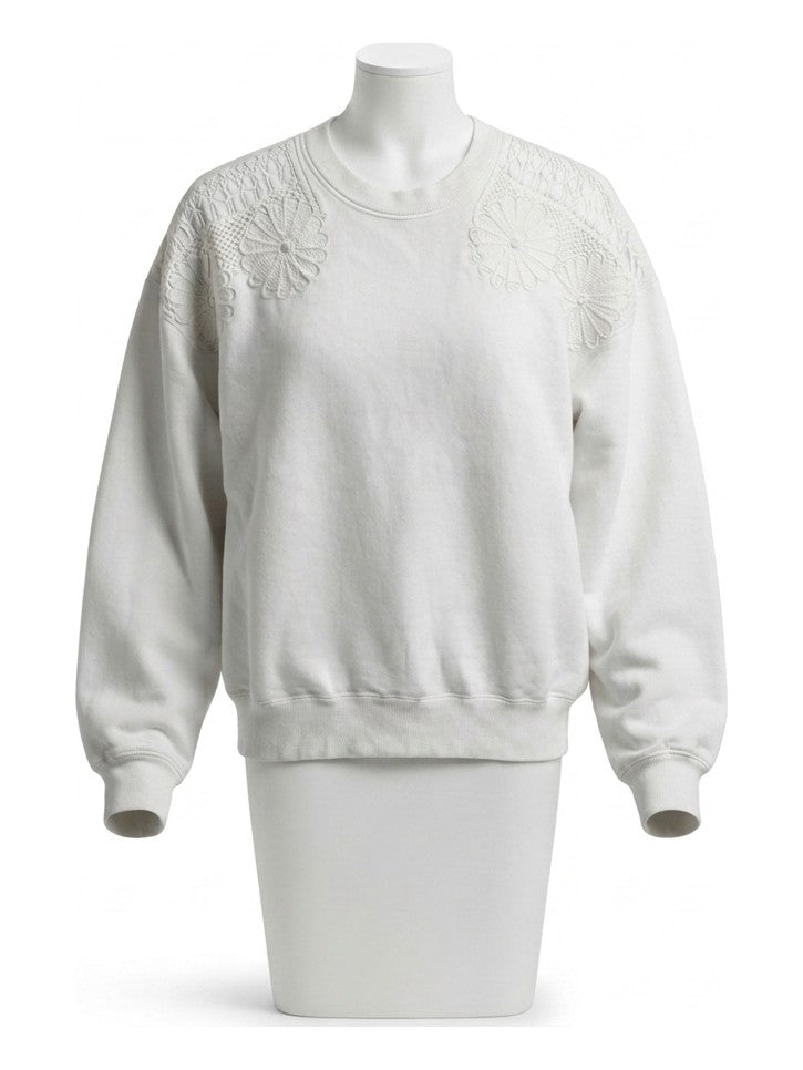 Preloved American Eagle women's sweatshirt, size S, on a mannequin