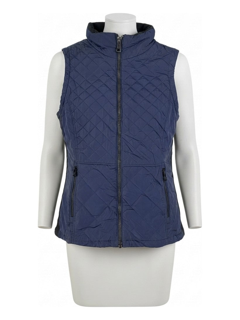 Preloved Andrew Marc women's gilet / vest, size S, on a mannequin
