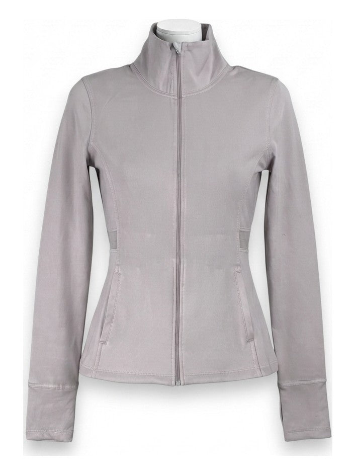 Preloved Apana women's sports zip-up, size S, on a mannequin