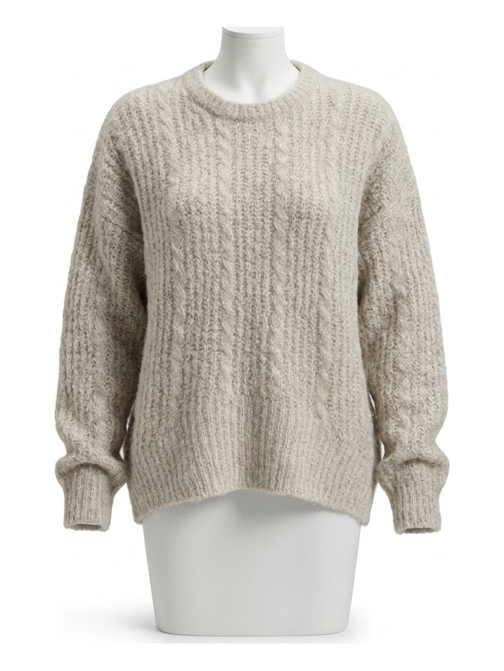 Preloved Ariona women's sweater, size L, on a mannequin