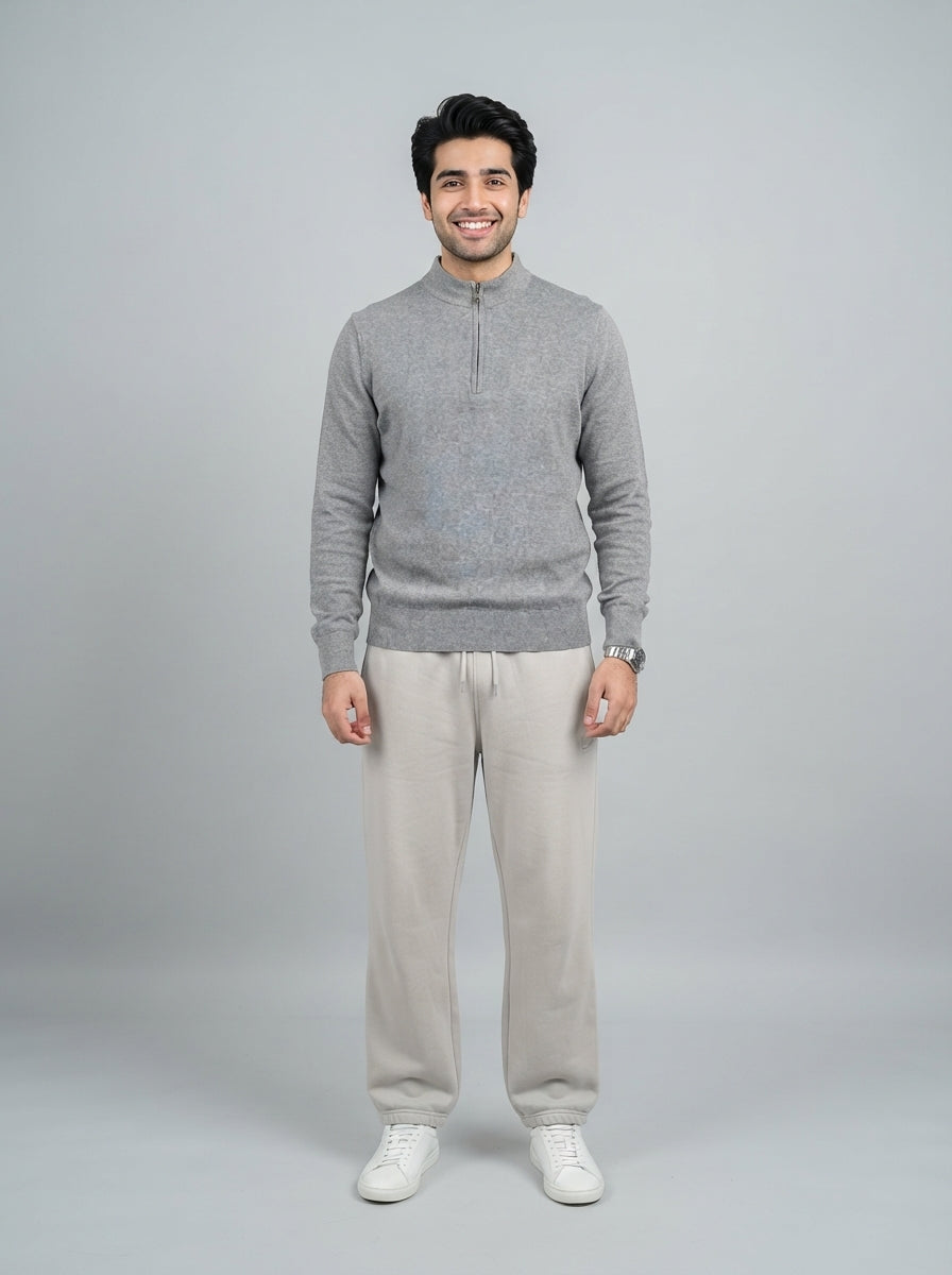 Preloved Banana Republic men's sweater, size L, worn by a model, styled