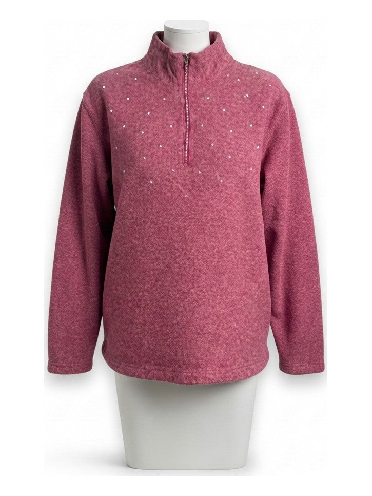 Preloved Bobbie Bbrooks women's pullover, size L, on a mannequin