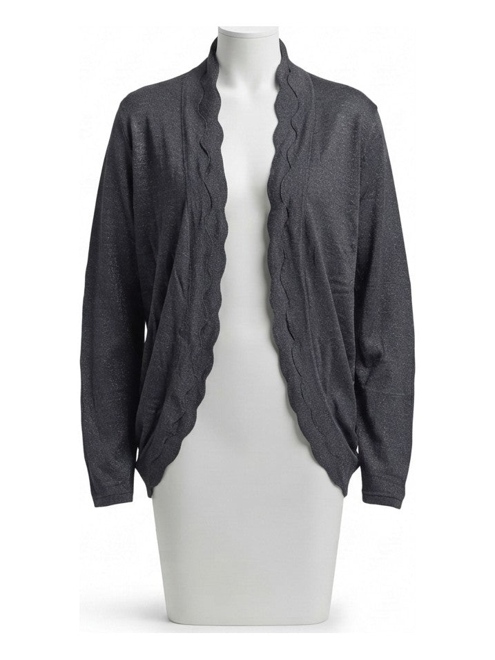 Preloved Cable & Gauge women's cardigan, size L, on a mannequin