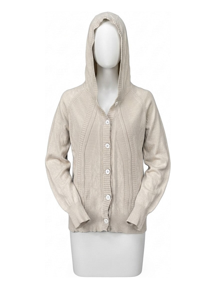 Preloved Calvin Klein women's cardigan, size L, on a mannequin