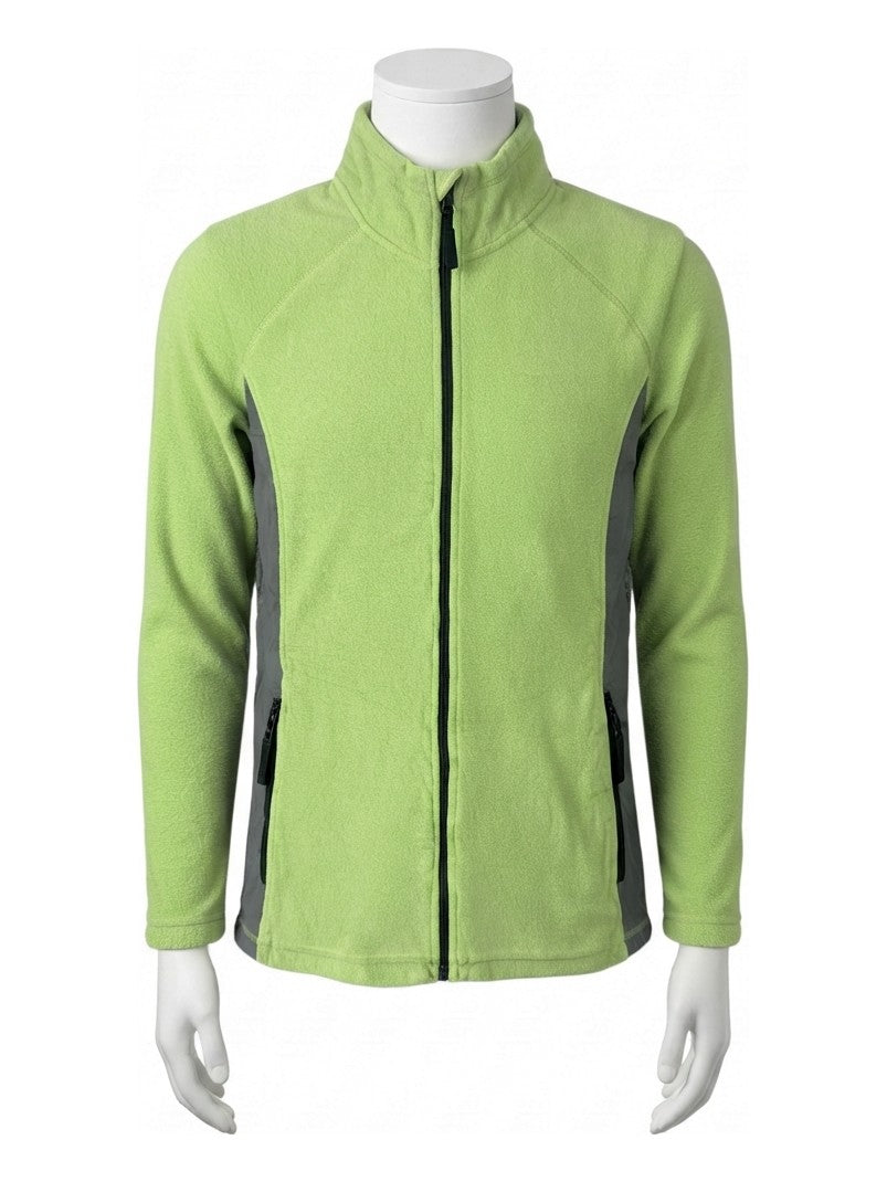 Preloved CLIQUE men's fleece jacket, size L, on a mannequin