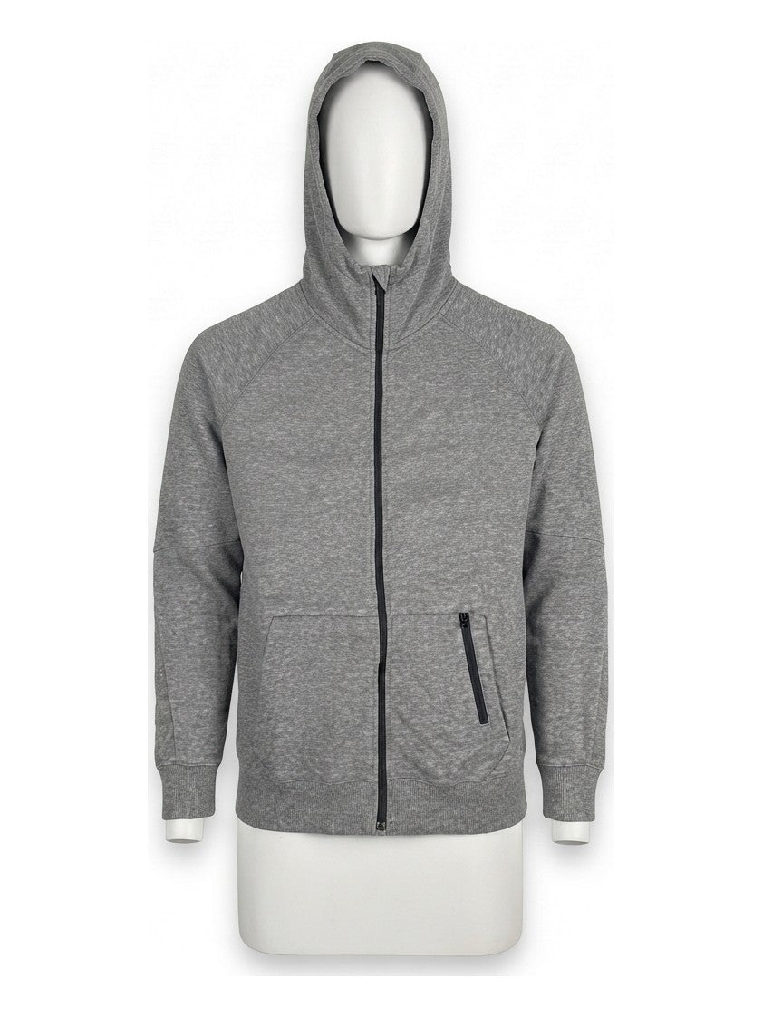 Preloved CLIQUE men's sports zip-up, size XL, on a mannequin