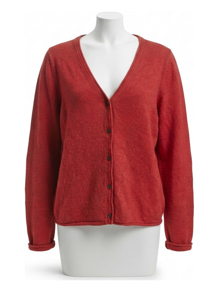 Preloved Croft & Barrow women's cardigan, size M, on a mannequin