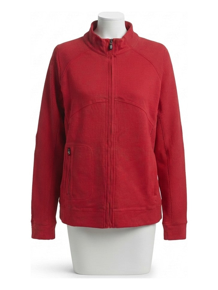 Preloved CUTTER & BUCK women's sports zip-up, size XS, on a mannequin