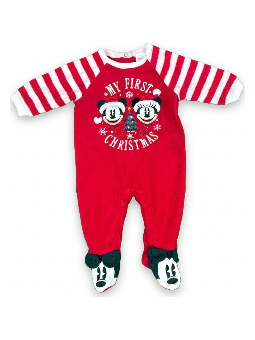 Preloved Disney baby girls' jumpsuit, size 6-9M, studio flat lay