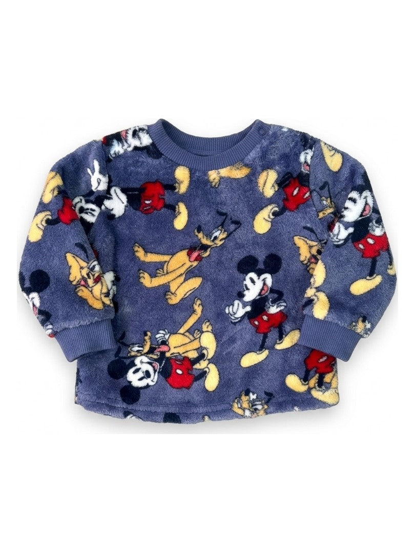 Preloved Disney baby girls' sweater, size 0-3M, studio flat lay