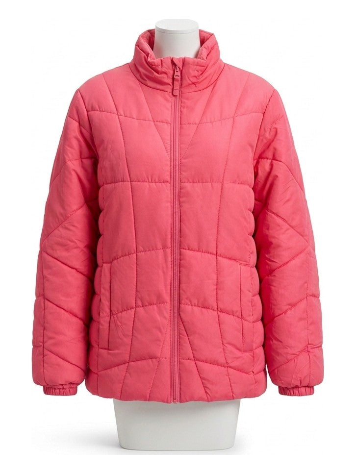 Preloved Faded Glory women's puffer jacket, size S, on a mannequin