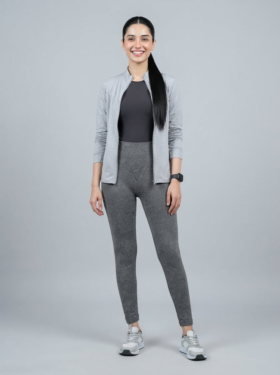 Preloved Free Haven women's sports leggings, size ONE SIZE, worn by a model, styled