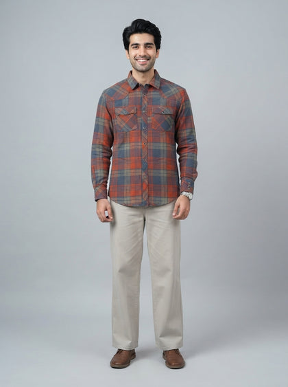 Gioberti Flannel Shirt — Men