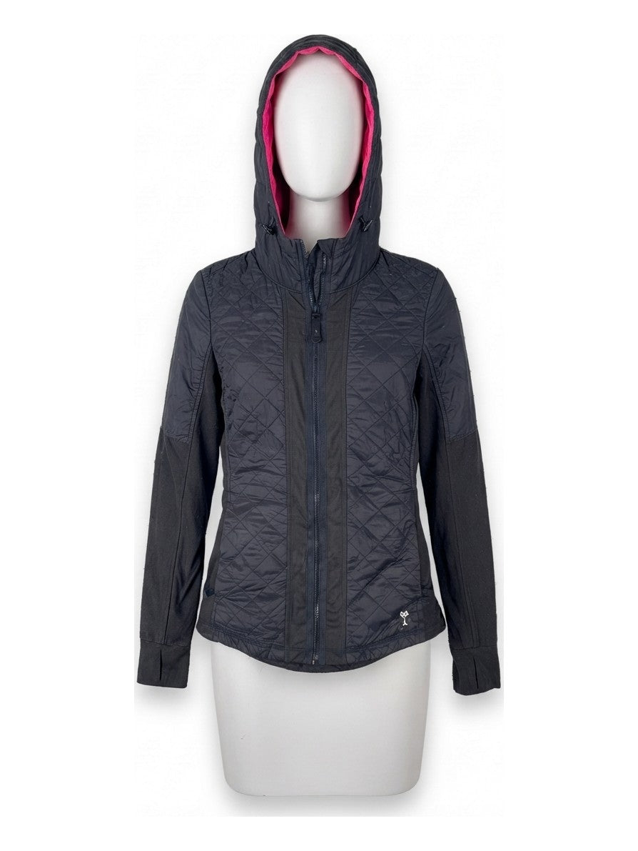 Preloved Golftini women's puffer jacket, size XS, on a mannequin