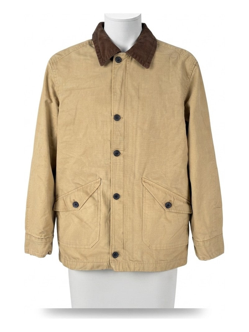 Preloved H&M men's cotton jacket, size XS, on a mannequin