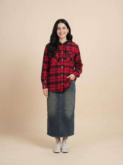 H&M Flannel Shirt — Women