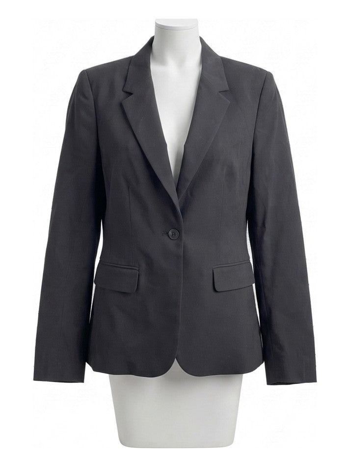 Preloved H&M women's blazer, size M, on a mannequin